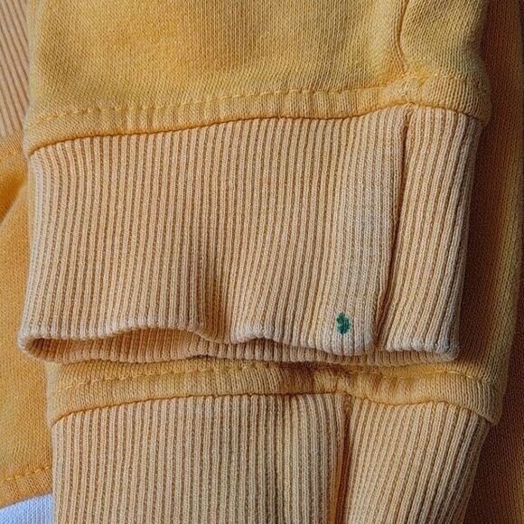 FILA Cropped Hoodie Sweatshirt Blue Gold (Small) 7-8 (Girls) - Picture 5 of 5